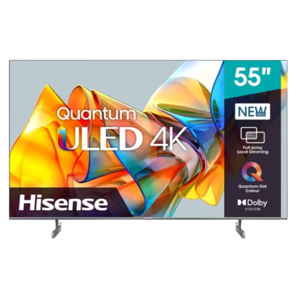 Hisense 55 Inch 55U6K Quantum ULED™ 4K Smart TV+ Free Wall Bracket