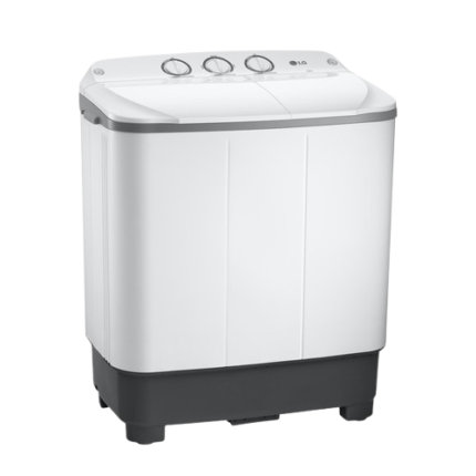 LG 7KG Top Load Twin Tub Washing Machine | WM810RD-WP